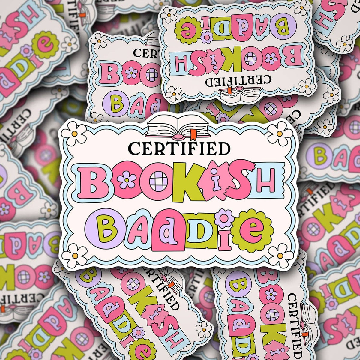 Sticker - Certified Bookish Baddie