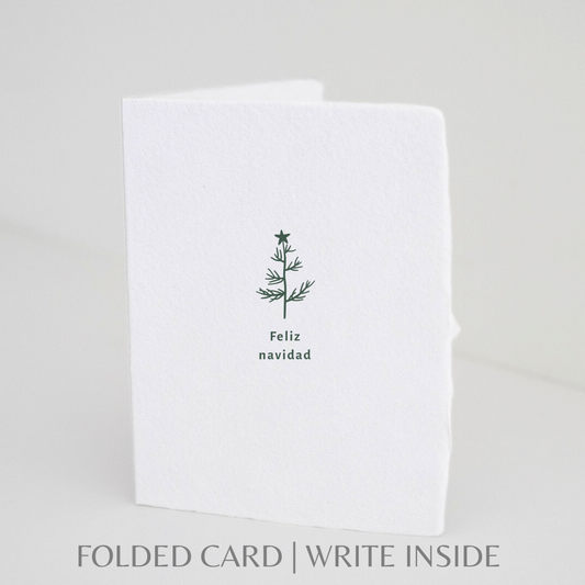 Christmas Greeting Card | Feliz Navidad Holiday Spanish Card