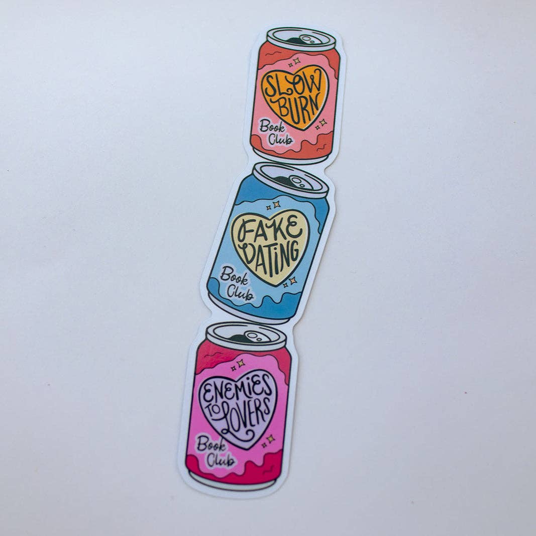 Bookmark - Book Club Soda Stack