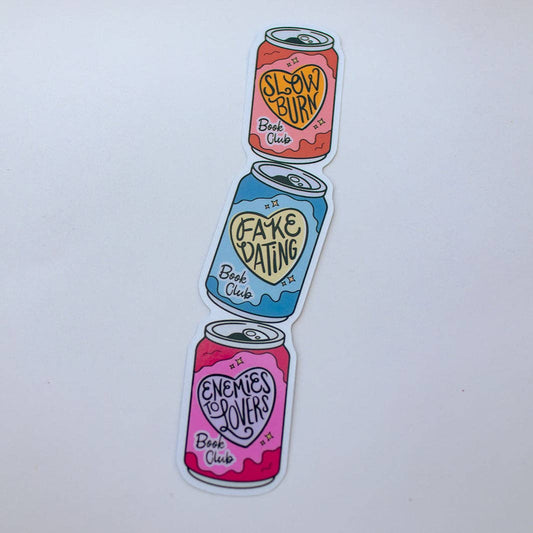 Bookmark - Book Club Soda Stack