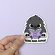 Read, Rage, Repeat Raven Sticker