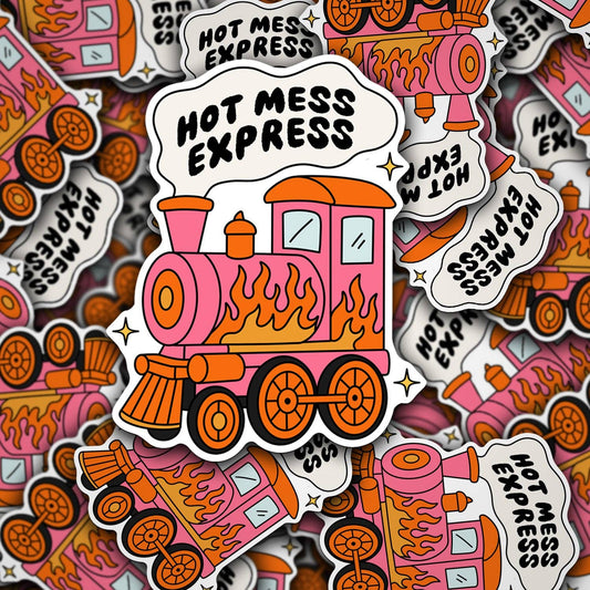Sticker - Hot Mess Express