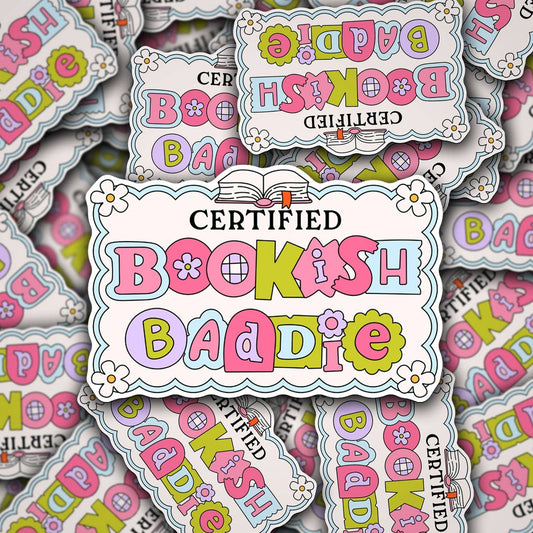 Sticker - Certified Bookish Baddie