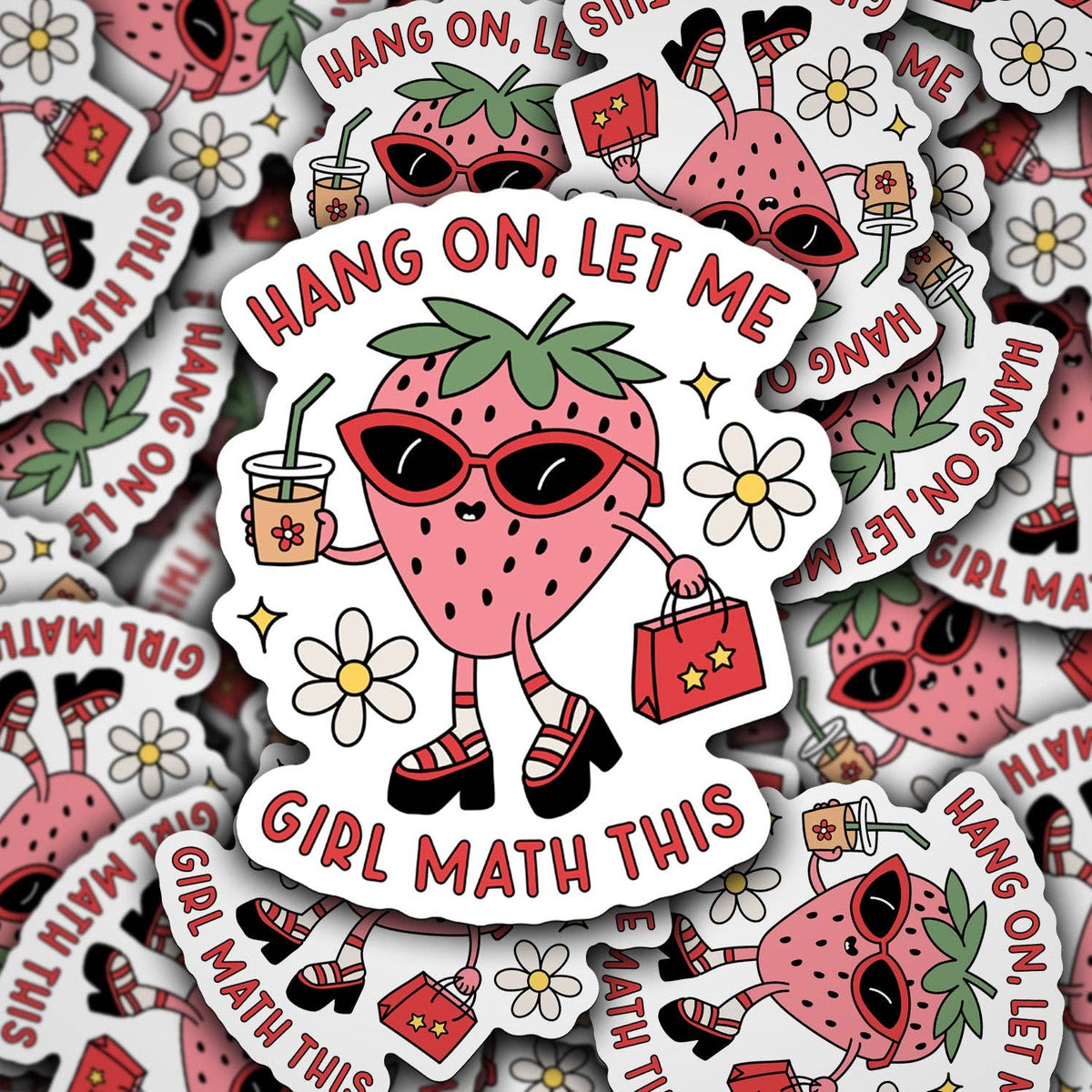Sticker - Hang On, Let Me Girl Math This