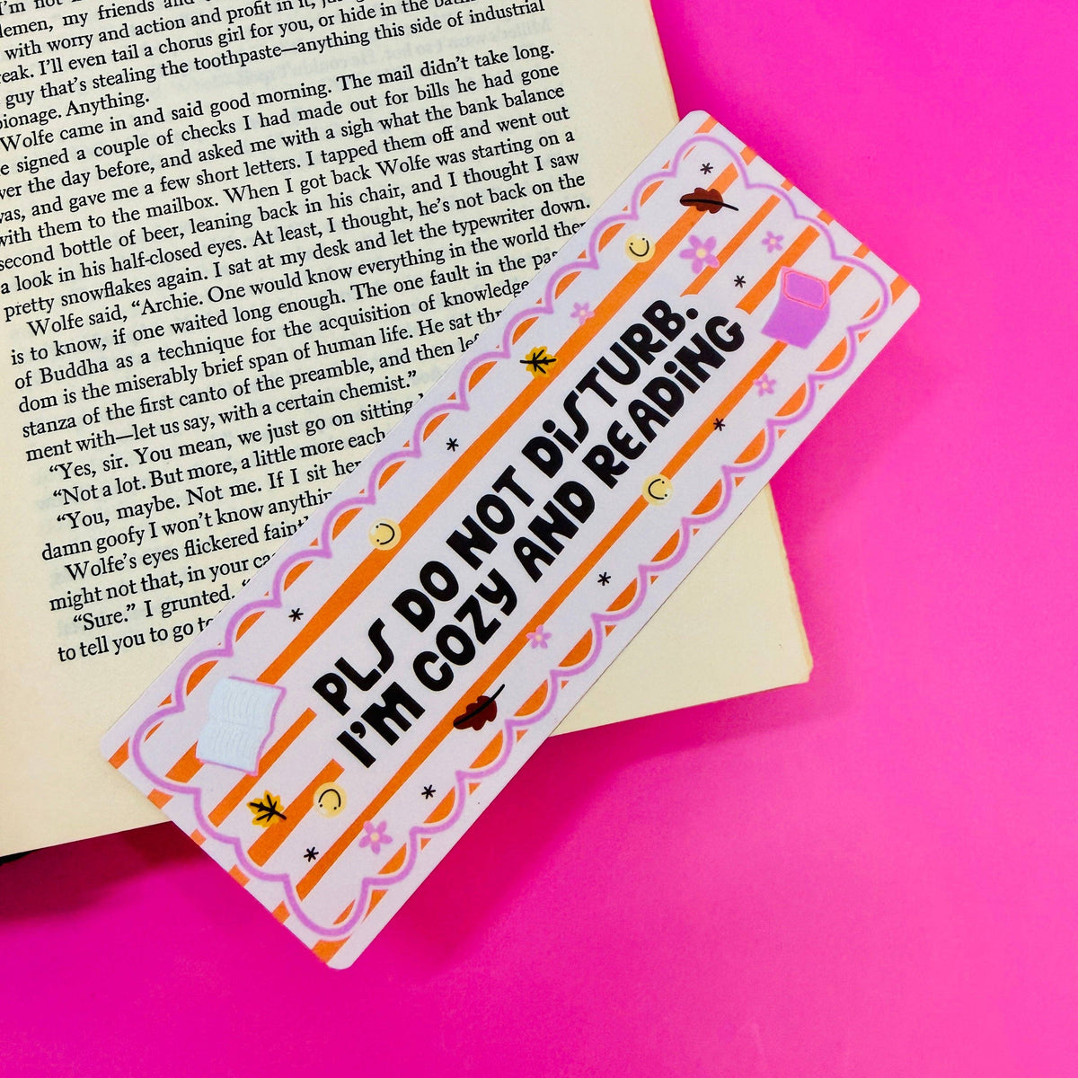 Bookmark - Please Do Not Disturb. I'm Cozy And Reading