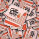 Slow Burn Book Club Matchbook Sticker