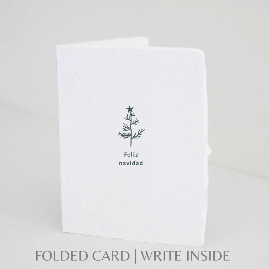 Christmas Greeting Card | Feliz Navidad Holiday Spanish Card