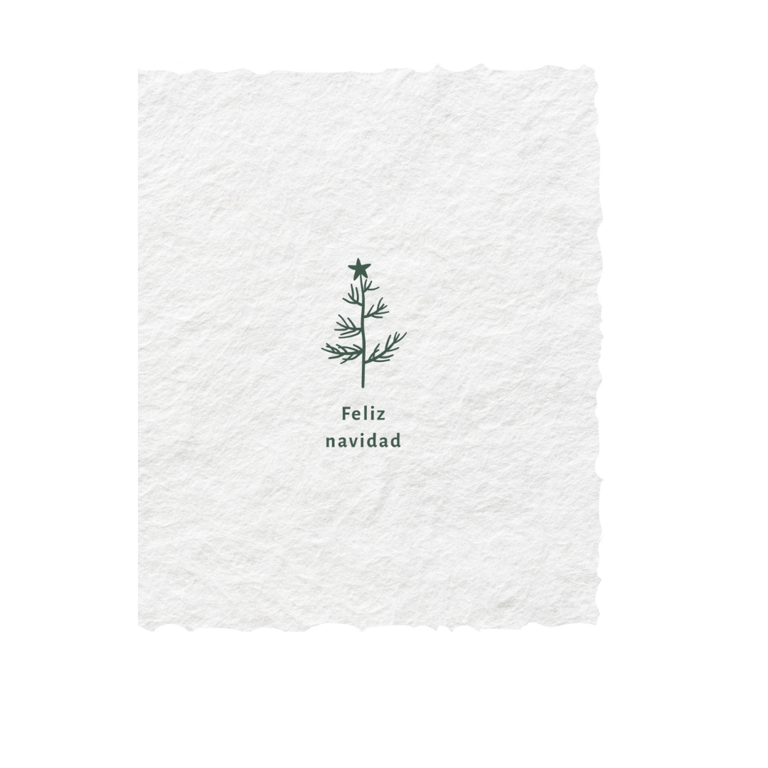 Christmas Greeting Card | Feliz Navidad Holiday Spanish Card