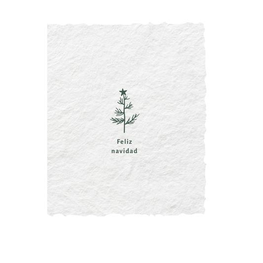 Christmas Greeting Card | Feliz Navidad Holiday Spanish Card