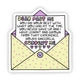 Sticker - "Dear Past Me" Motivational Note