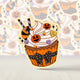 Pumpkin Cupcake Halloween Sticker