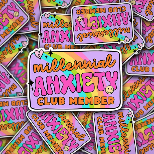 Sticker - Millennial Anxiety Club