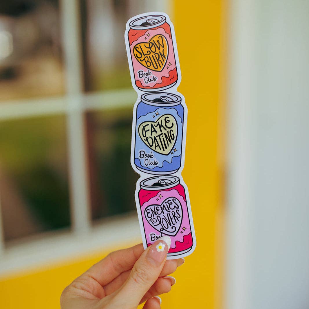 Bookmark - Book Club Soda Stack