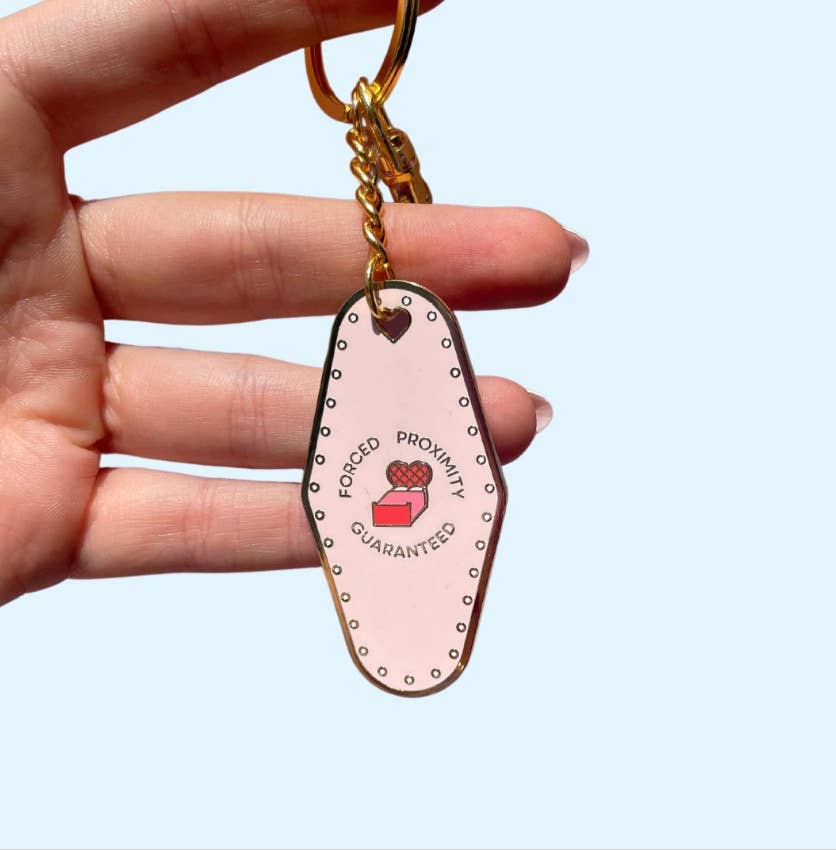 Bookish Keychain - Enemies to Lovers