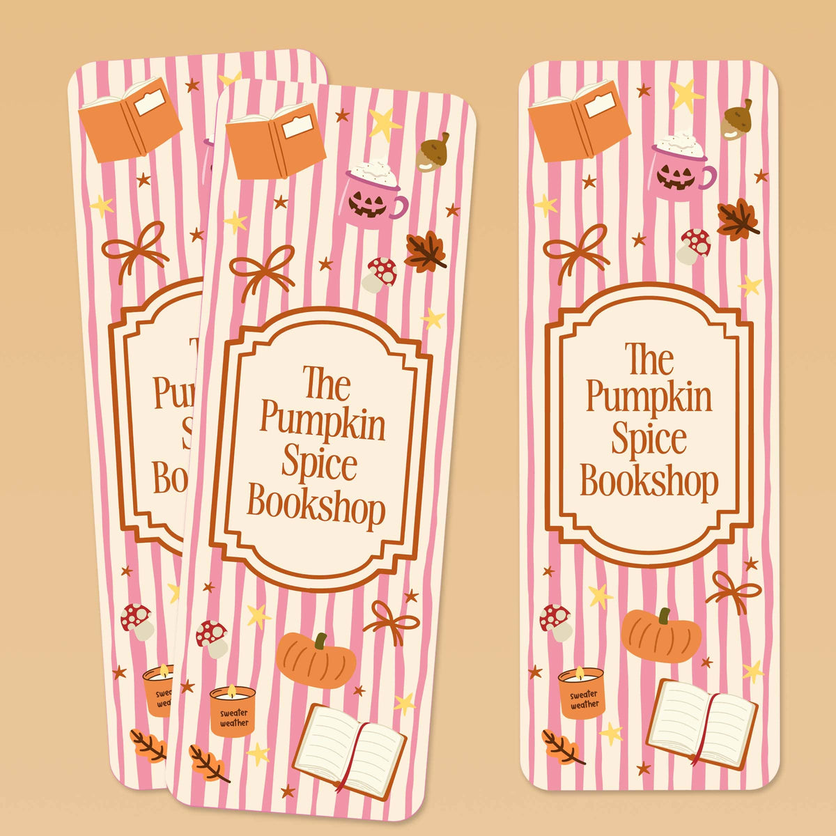 Bookmark - The Pumpkin Spice Bookshop