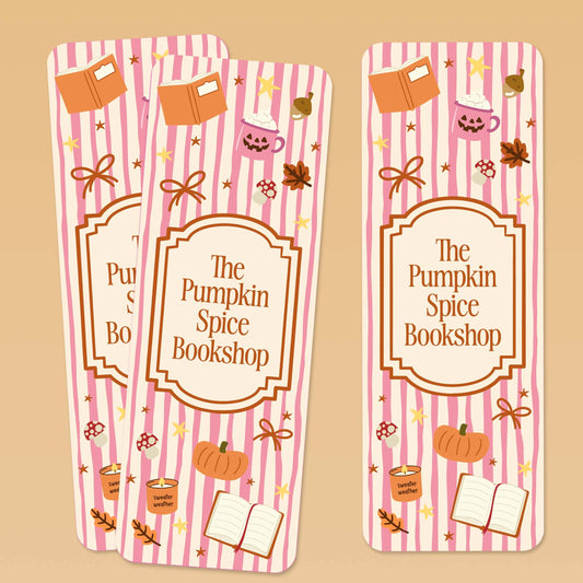 Bookmark - The Pumpkin Spice Bookshop